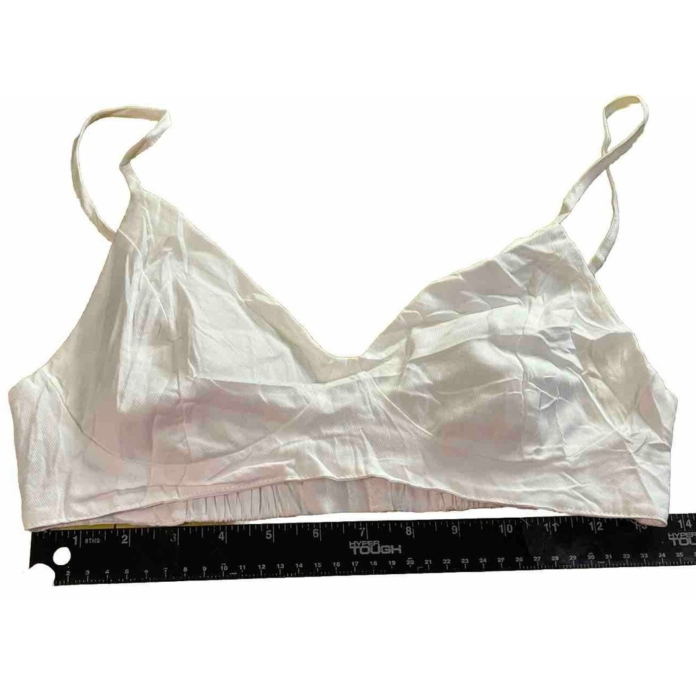 Princess Polly Boho Y2K Fairy Cottagecore Coquette White Bralette Top size 4 NWT - Picture 4 of 4